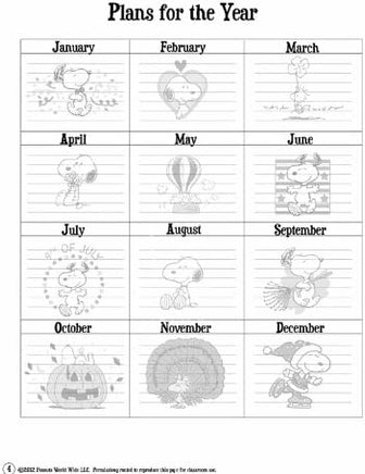 Peanuts Lesson Plan And Record Book -  On Sale!