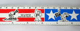 Snoopy Vintage 12" Metal Patriotic Ruler