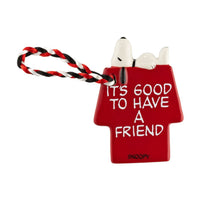 Dept. 56 Snoopy Doghouse Ornament / Gift Tag - It's Good To Have A Friend
