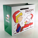 Schroeder and Snoopy Christmas Gift Bag