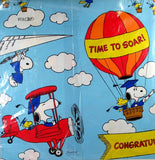 Snoopy Vintage Graduation Gift Wrap Ensemble