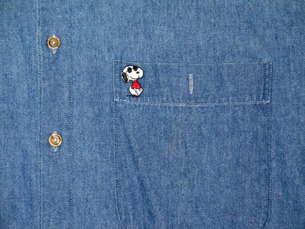Snoopy Brushed Denim Shirt