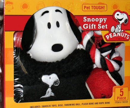 Snoopy 5 - Piece Pet Toy Gift Set - BETTER VALUE! - snoopn4pnuts.com