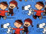 Peanuts Gang Vinyl Christmas Place Mat - Winter Wonderland