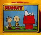Charlie Brown, Linus, and Snoopy Tin Lunch Box (Large Size)