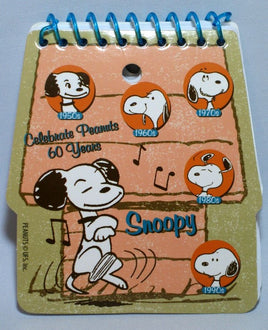 Snoopy 60Th Anniversary Spiral-Bound Notebook