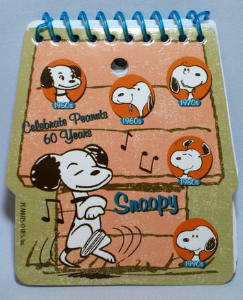 Snoopy 60Th Anniversary Spiral-Bound Notebook