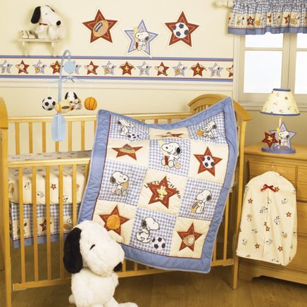 Bedtime Originals Champ Snoopy Diaper Stacker - snoopn4pnuts.com