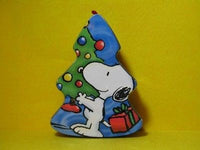 Snoopy Tree-Shaped Candy-Filled Onament Tin