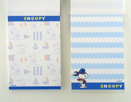 Snoopy 4 - Design Pocket/Purse - Size Memo Pad - Sailor - snoopn4pnuts.com