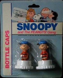 Charlie Brown Bottle Caps