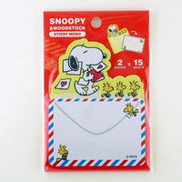 Peanuts Die-Cut Sticky Notes (2 Different Designs) - Snoopy Mail