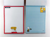 Snoopy 4-Design Memo Pad - Feed Me