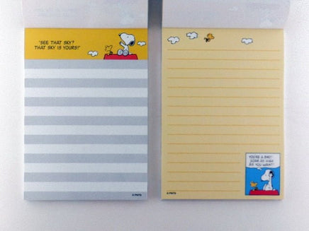 Snoopy 4 - Design Memo Pad - Own The Sky - snoopn4pnuts.com
