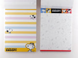Snoopy 4-Design Memo Pad - The Many Faces Of Snoopy