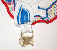 Snoopy Feeder Baby Bib With Pacifier