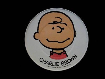 Charlie Brown Tin Plate