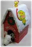 Snoopy Musical, Animated, & Lighted Candy-Filled Doghouse