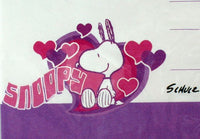 Snoopy Hearts Stationery