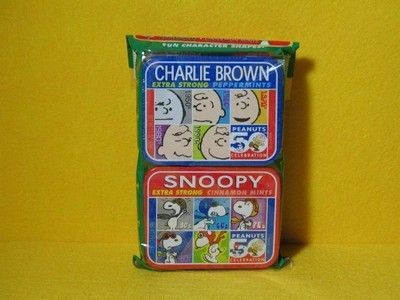 Peanuts 50Th Anniversary Mints Collectible Tin Canister Set