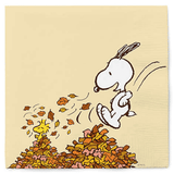 Snoopy Fall Leaves Dinner Napkins