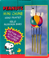 Snoopy On Beach Ball Resin Wind Chime