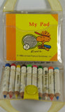 Snoopy Mini Colored Pencil and Notepad Set