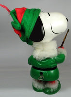 Snoopy Animated Table Piece - Christmas Elf - snoopn4pnuts.com