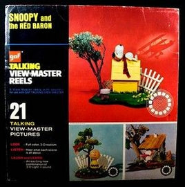 Snoopy And The Red Baron Talking View-Master Set
