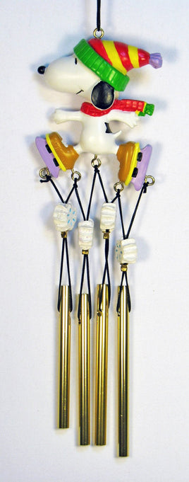 Snoopy Skater Resin Wind Chime (No Box) - snoopn4pnuts.com