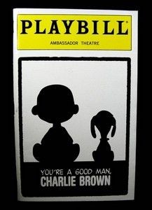 Charlie Brown Playbill