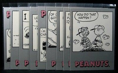Peanuts Gang Silver Edition Trading Cards