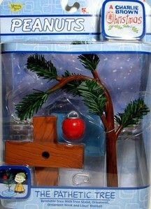 Deluxe Pathetic Tree Figure - Charlie Brown Christmas Memory Lane