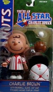 Charlie Brown Figure - All Star Memory Lane (Red Uniform)