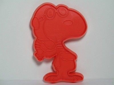 Snoopy Flying Ace - Red/Orange Cookie Cutter