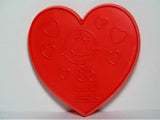 Charlie Brown on heart - RED Cookie Cutter