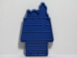 Snoopy lying on doghouse - BLUE Cookie Cutter
