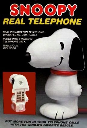 Snoopy Real Telephone