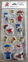 Peanuts Puffy Graduation Stickers - Great For Scrapbooking!