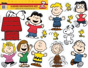 Peanuts Classic Characters 2-Sided Deco Kit