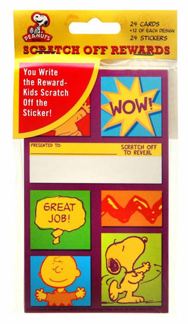 Peanuts Scratch - Off Rewards Stickers - snoopn4pnuts.com