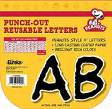Peanuts Deco Letters - Black