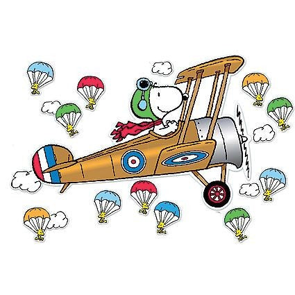 Giant Flying Ace Bulletin Board Wall Decor Set - 3 Feet Wide!