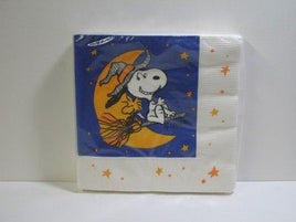 Snoopy On Broom Halloween Dessert Napkins - On Sale!
