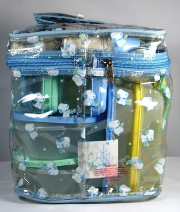 Snoopy Feeding And Food Storage Set - Blue Bag