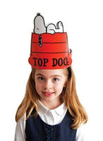 Peanuts Snoopy Top Dog Wearable Cut-Out Hats