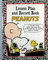 Peanuts Lesson Plan And Record Book -  On Sale!