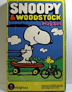 Snoopy and Woodstock Colorforms Set