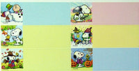 Peanuts Gang Seasonal Labels
