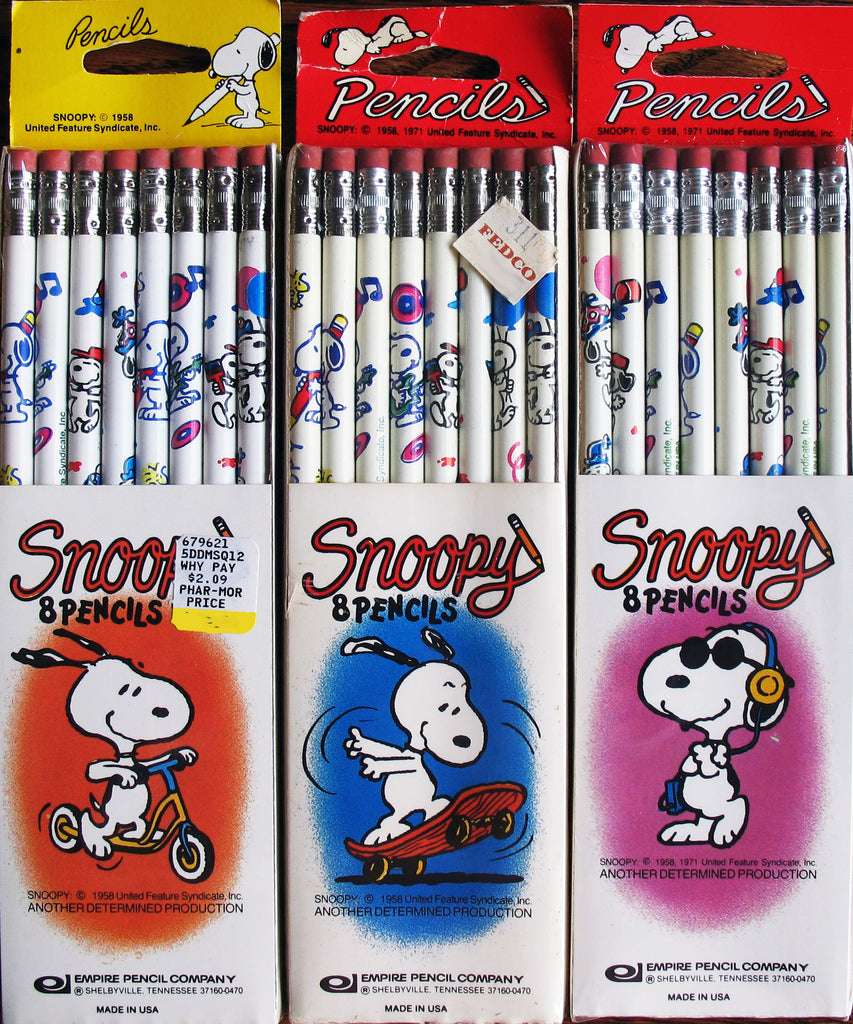 Snoopy 8-Pack Pencils